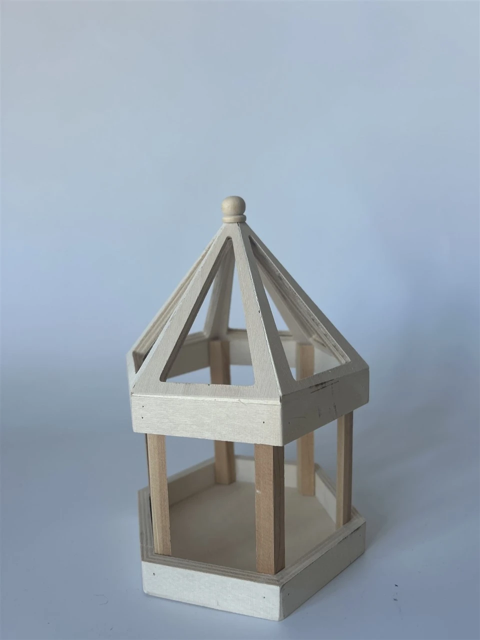 Hexagon Wooden Bird House