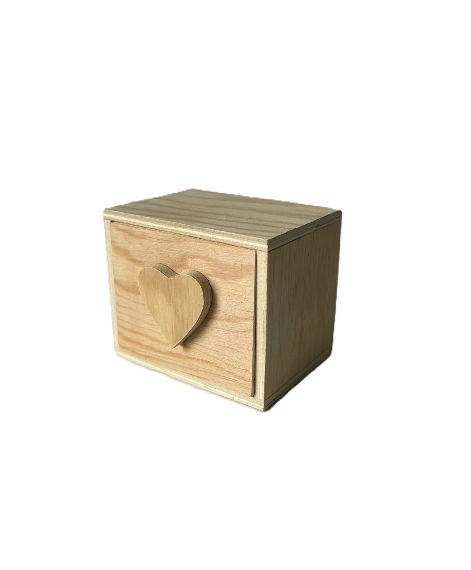 Pine Plywood Jewelry Box