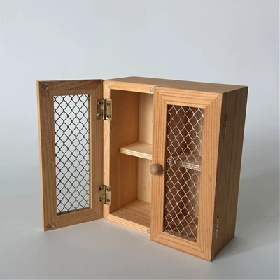 Wooden Cabinet with Two Doors