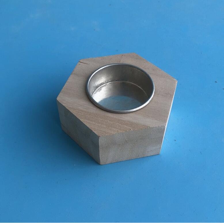 Wooden Candle Holder